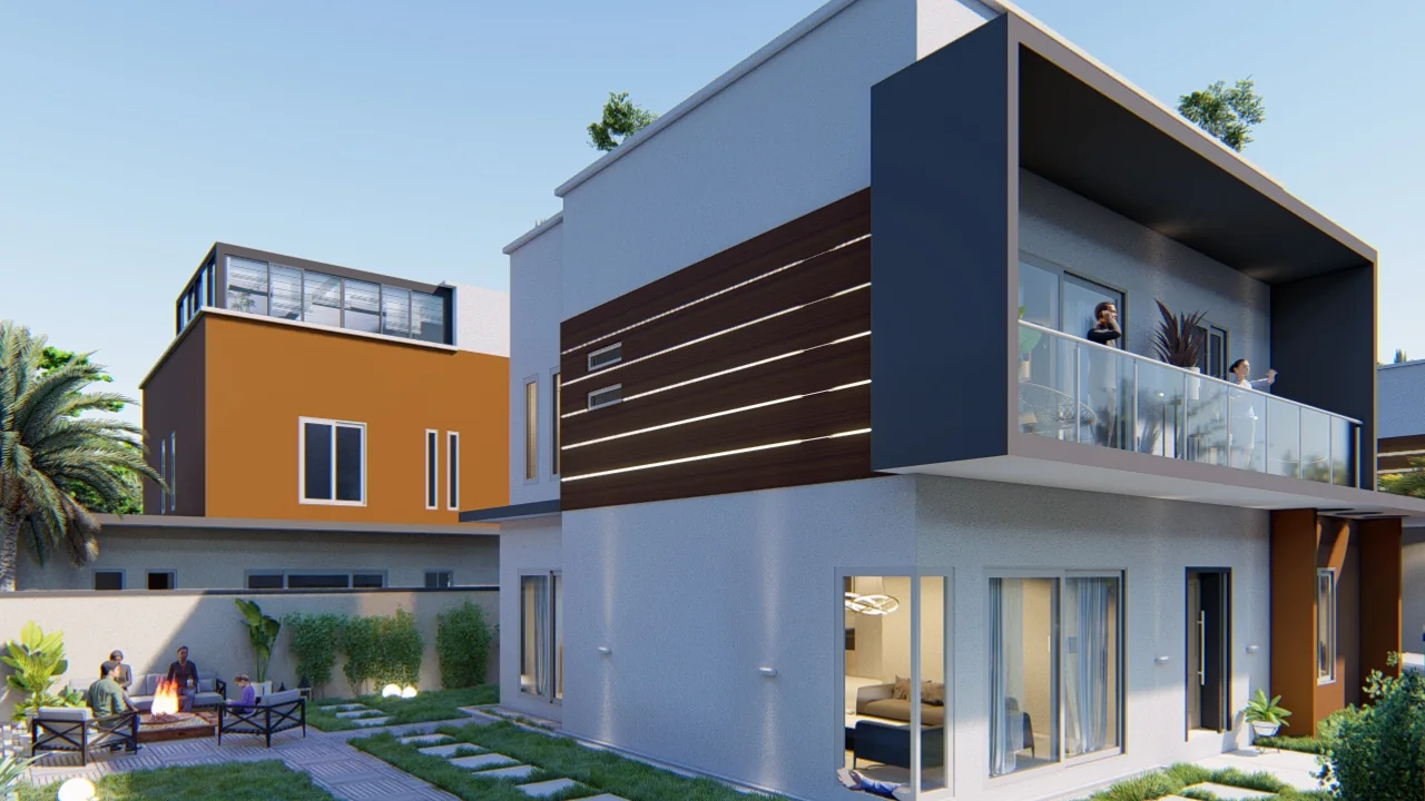 Community-oriented residential setting