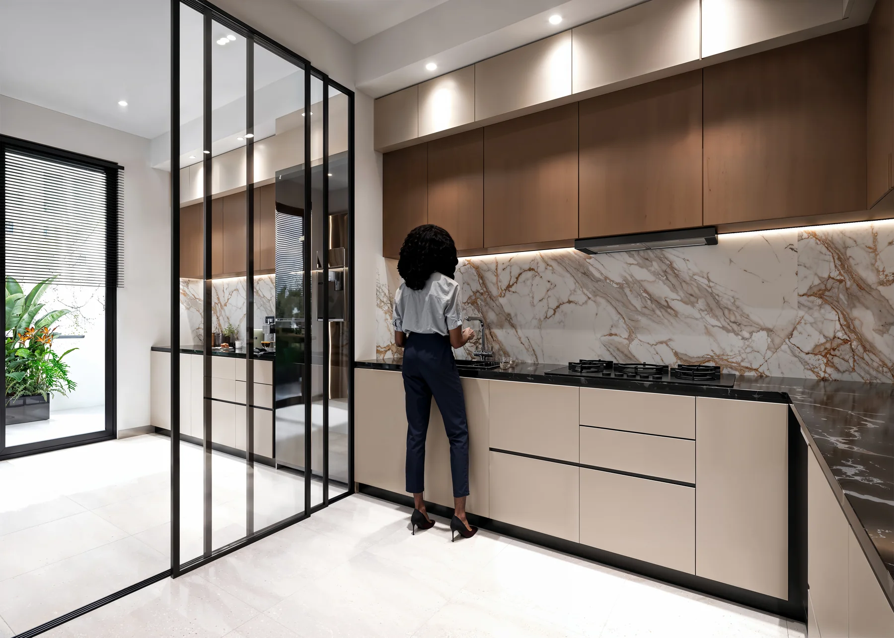 Refined detailing within a SIDI home